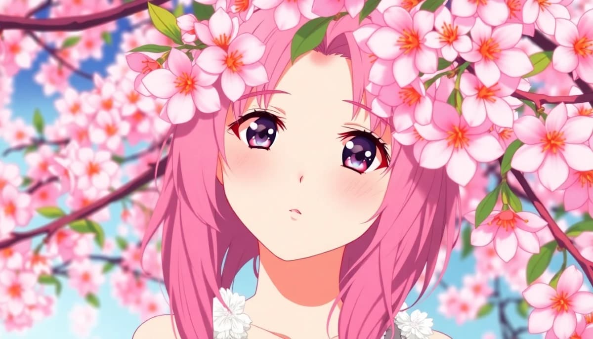 Anime art style AI generated image — vibrant anime character with expressive eyes and detailed linework