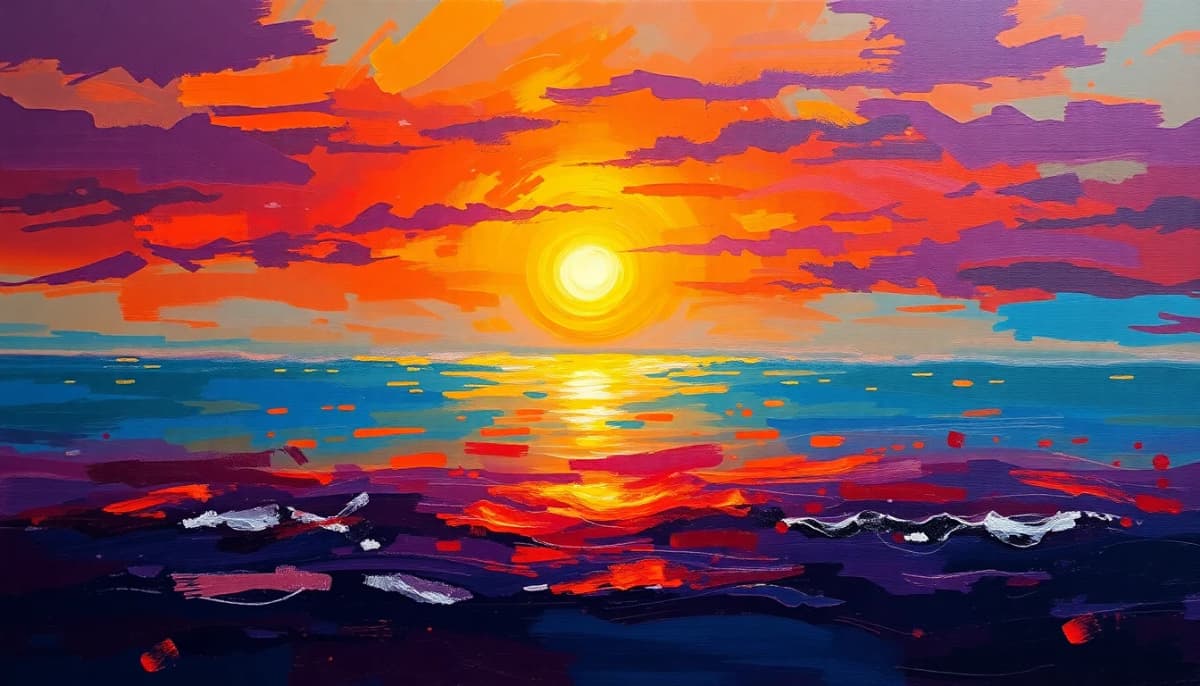 Oil painting effect AI art — classical portrait with rich textures and painterly brushstrokes