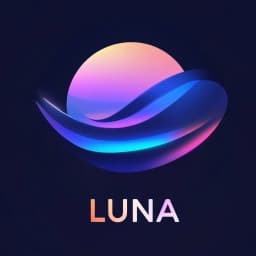 LUNA AI Art Generator Logo